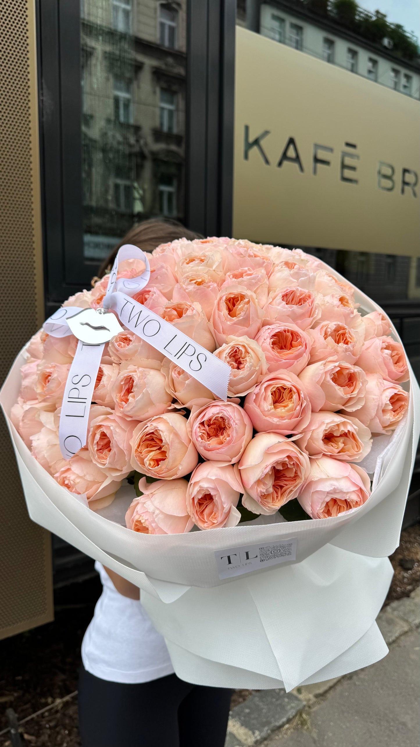 Premium peony roses Juliet